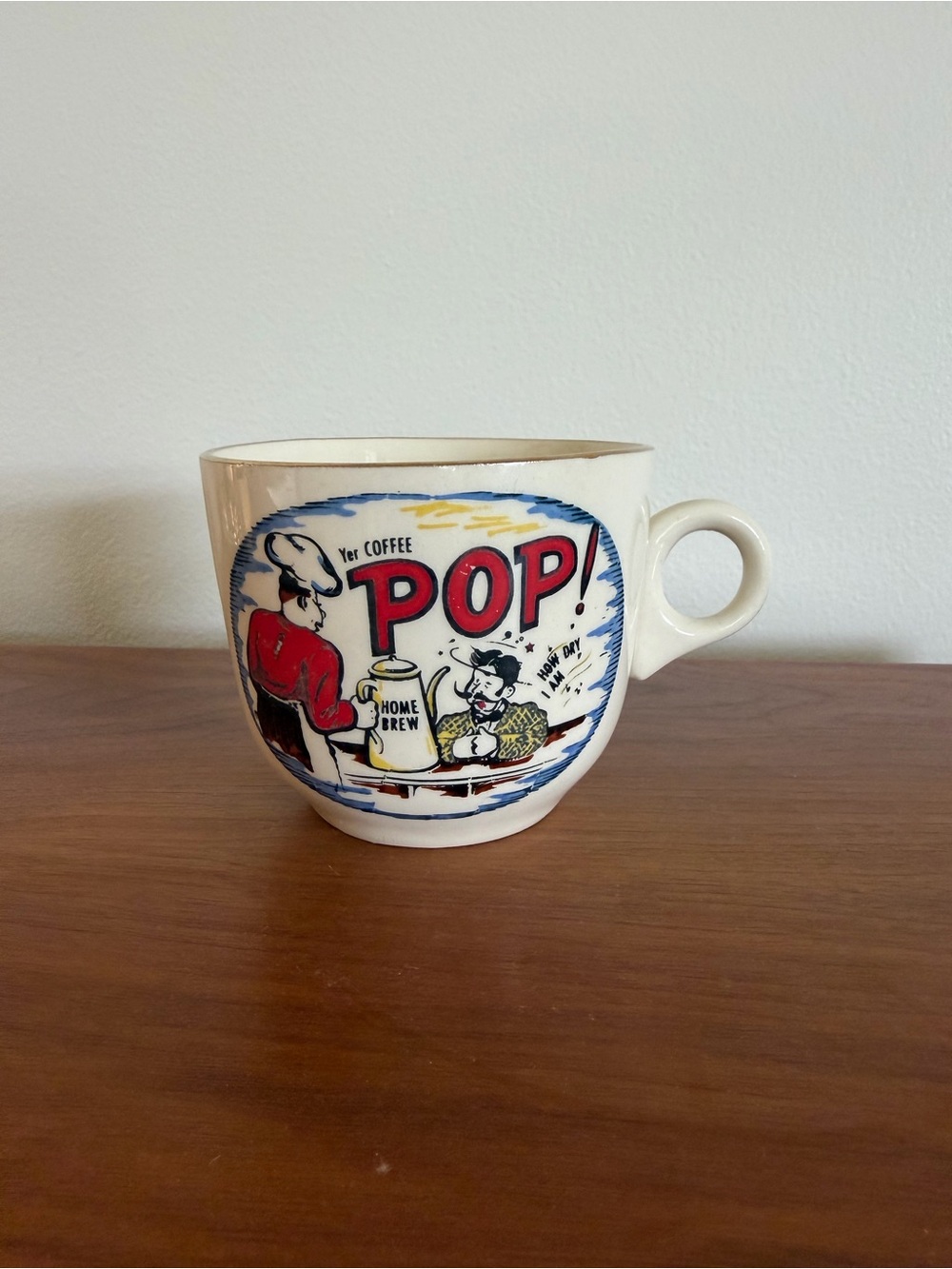 Vintage POP! Coffee Cup